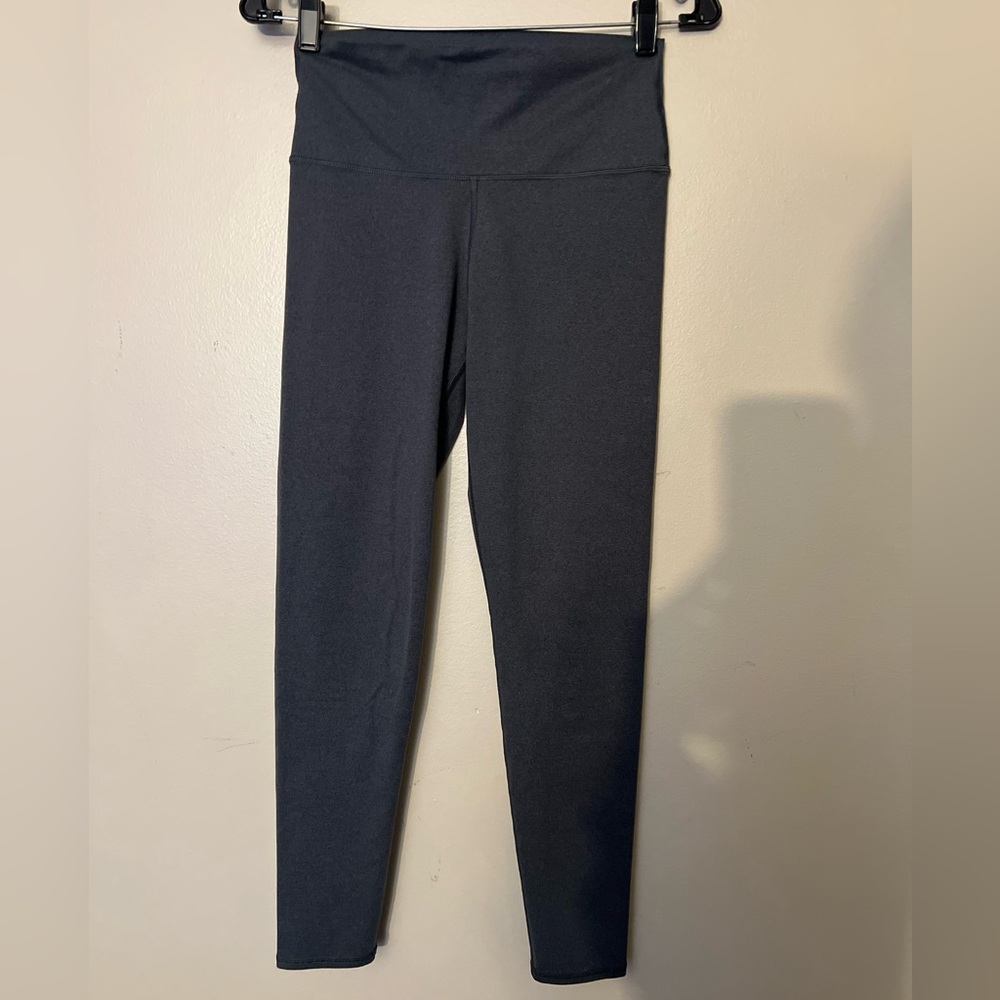 High-Waisted Gray Leggings
